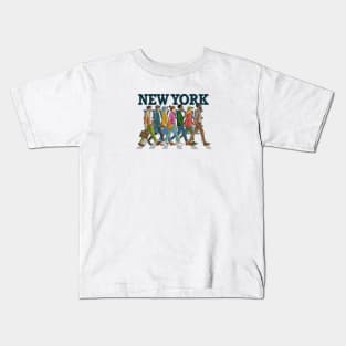 People of New York City Kids T-Shirt